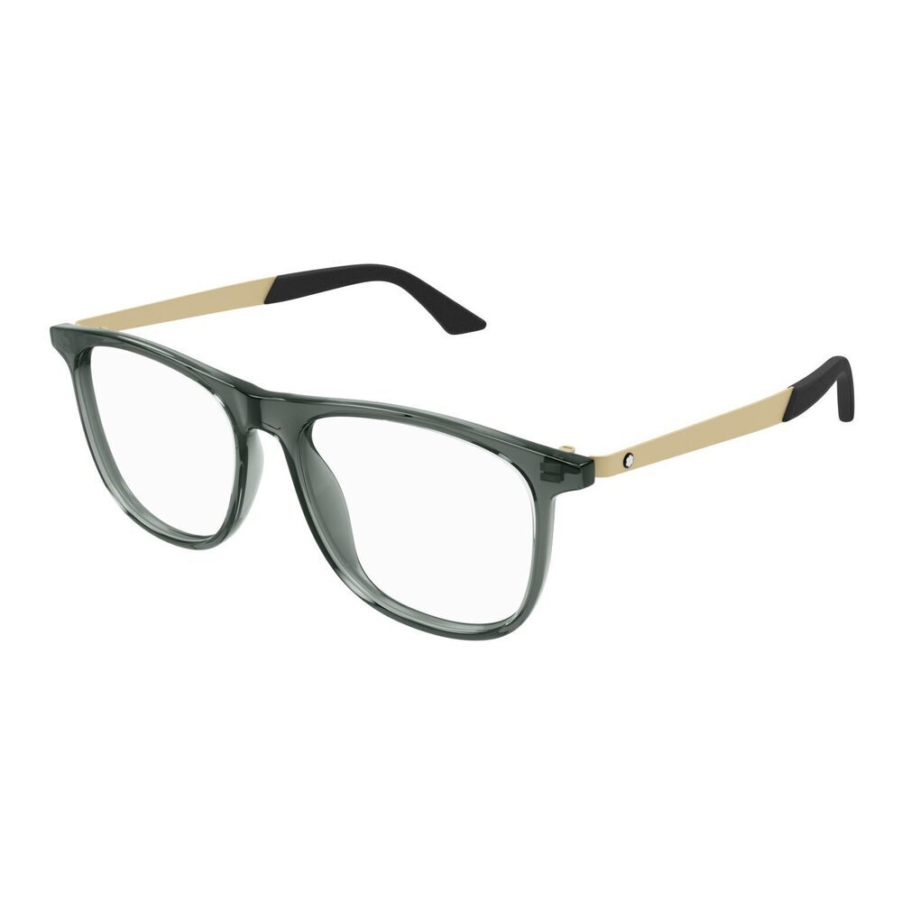NWT Mont Blanc MB0332o Grey Gold 55mm Eyeglasses